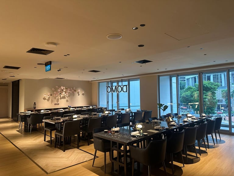 35 pax dining setup