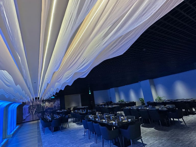 90 pax event setup