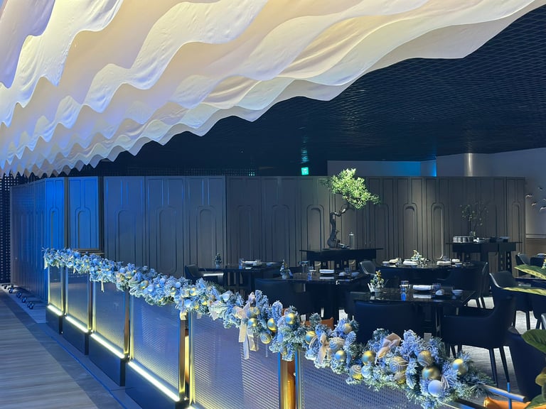 Private event decoration