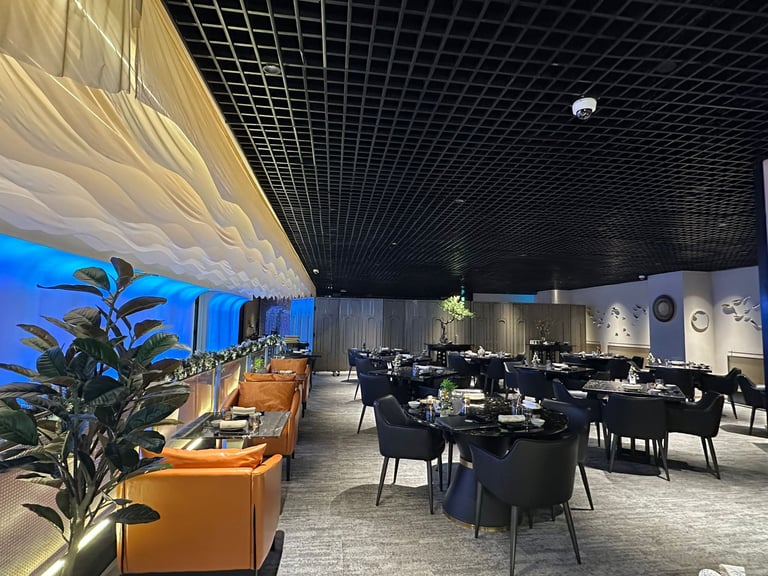 Event celebration setup